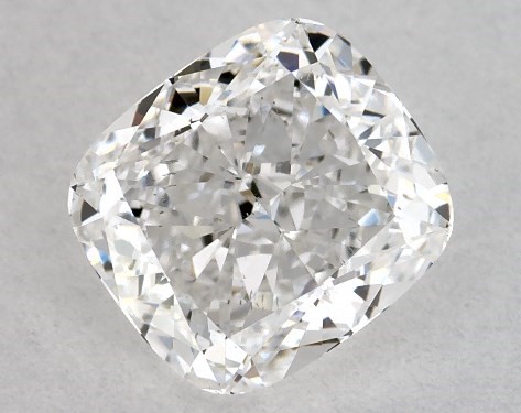 GIA 1.00 Carat E-VS2 Very Good Cut Cushion Modified Diamond